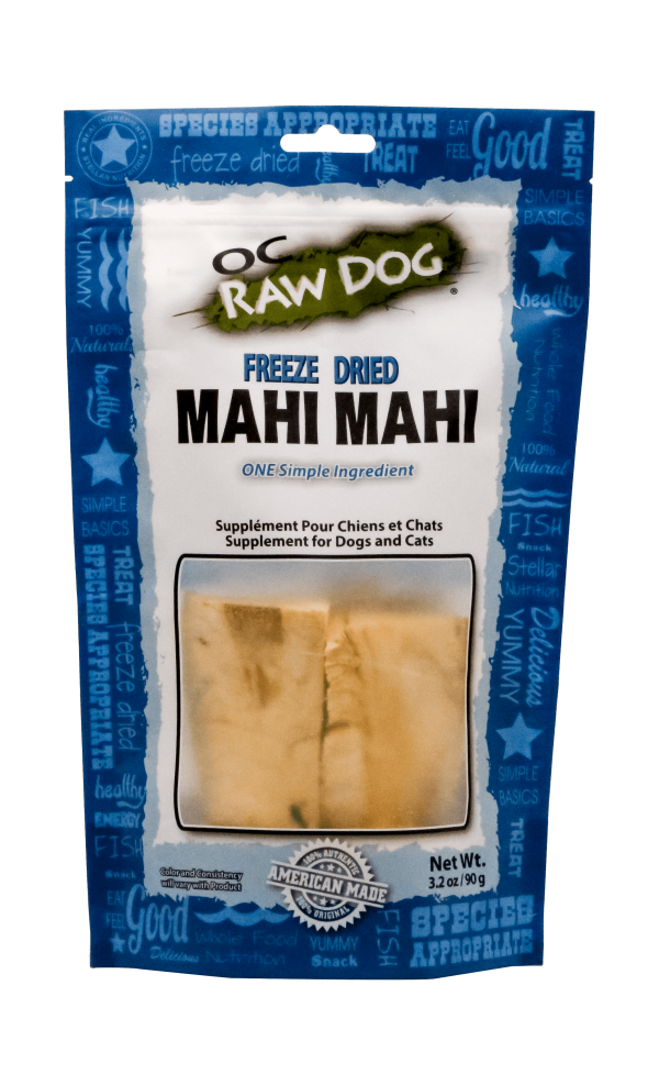 OC Raw Dog Freeze Dried Treats - Mahi Mahi *