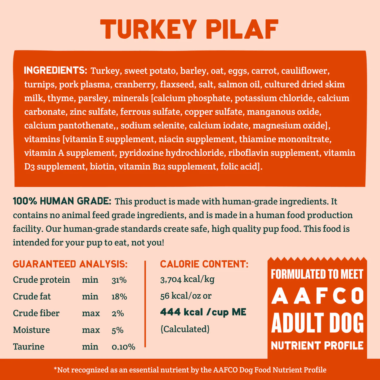 A Pup Above Cubies - Grain Friendly Turkey Pilaf