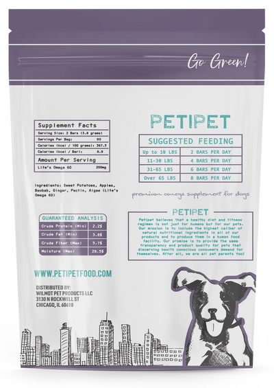 Petipet Omega DHA Bars *