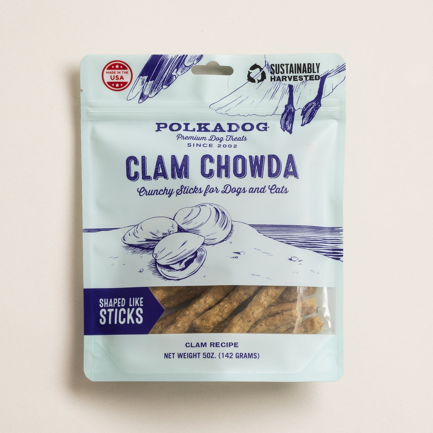 Polka Dog Clam Chowda Treats *