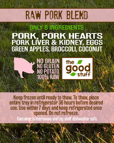 BOB The Good Stuff Raw Blendz Pork *