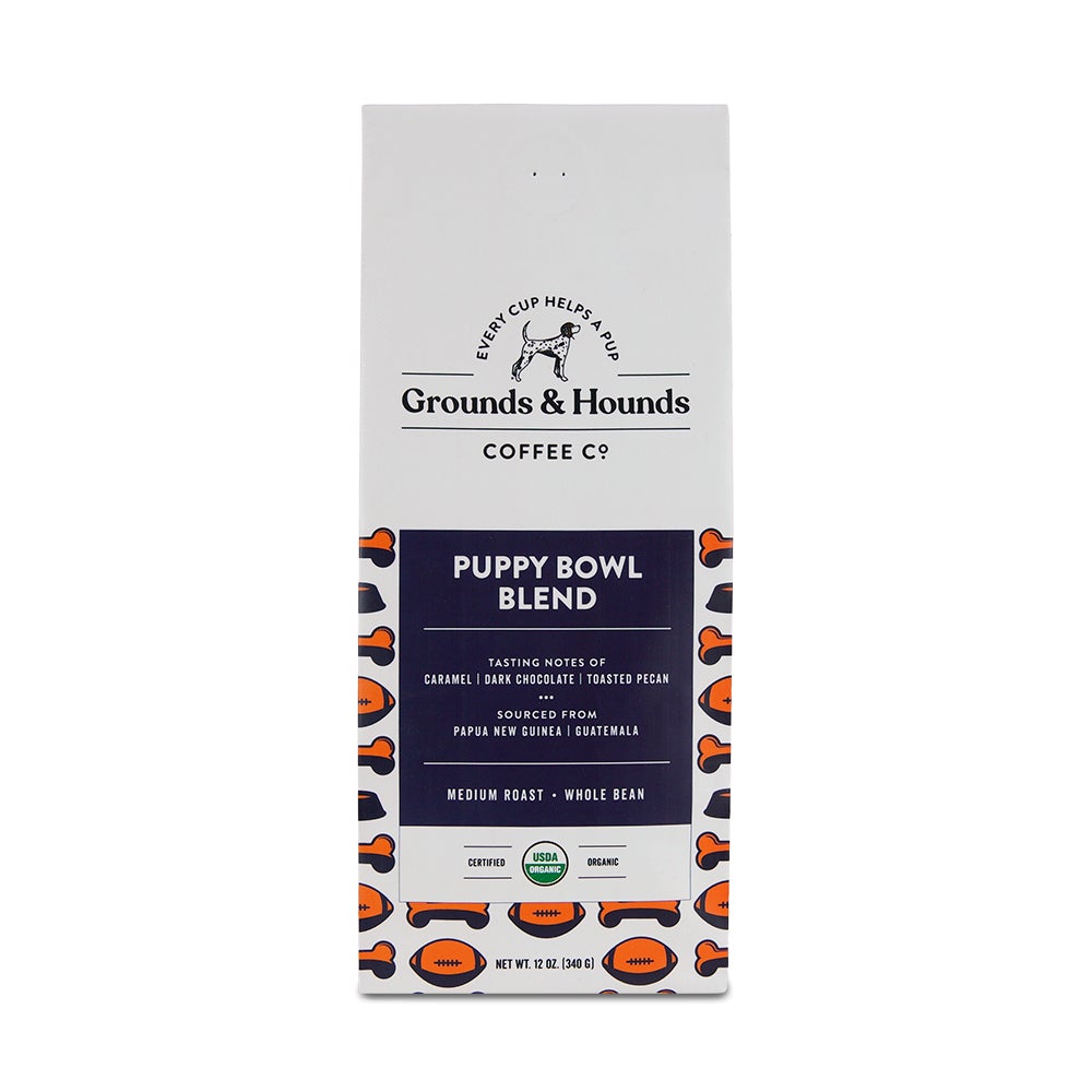 Grounds & Hounds Ground Coffee - Puppy Bowl Blend *