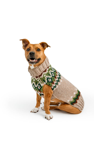 Chilly Dog Raggwool Fairisle Sweater *