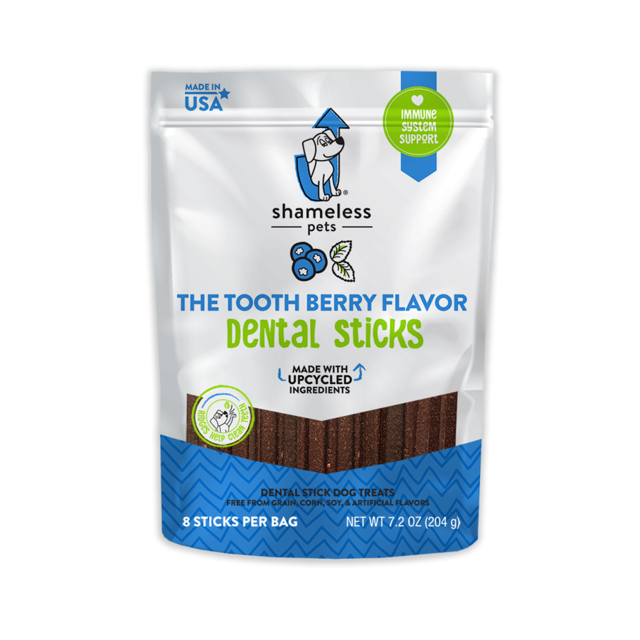 Shameless Pets Dental Dog Treats - The Tooth Berry 7.2oz *
