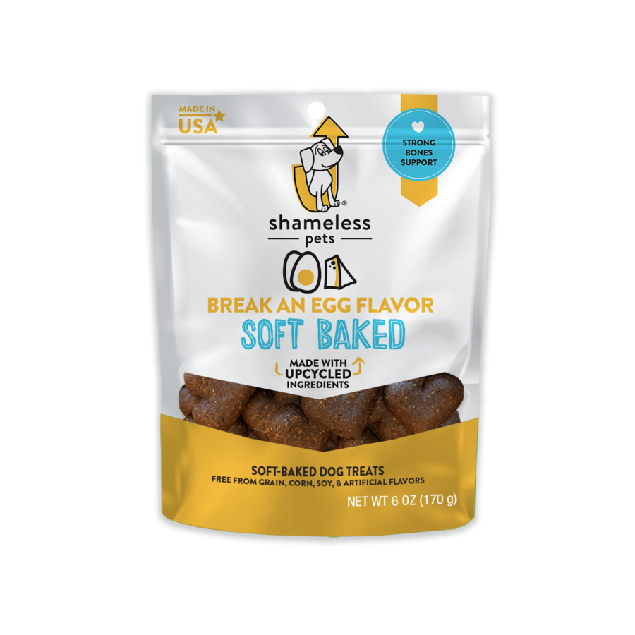 Shameless Pets Soft Baked Dog Treats - Break an Egg 6oz *
