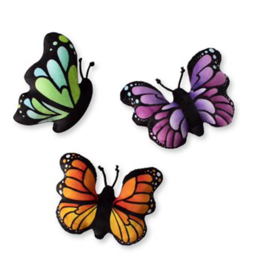Fringe Butterflies 3pk *