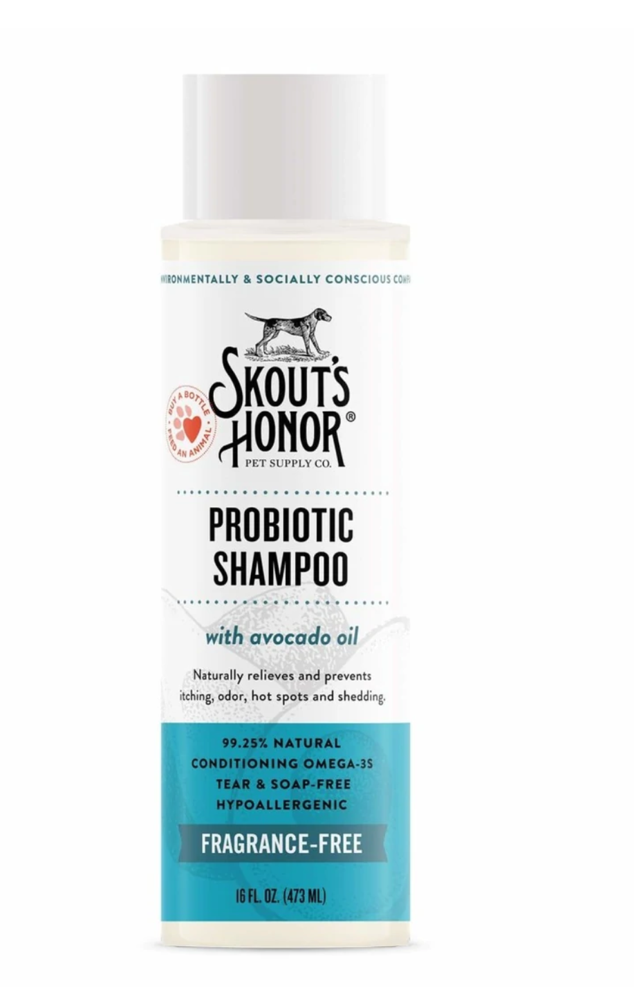 Skout's Honor Probiotic Shampoo Unscented *