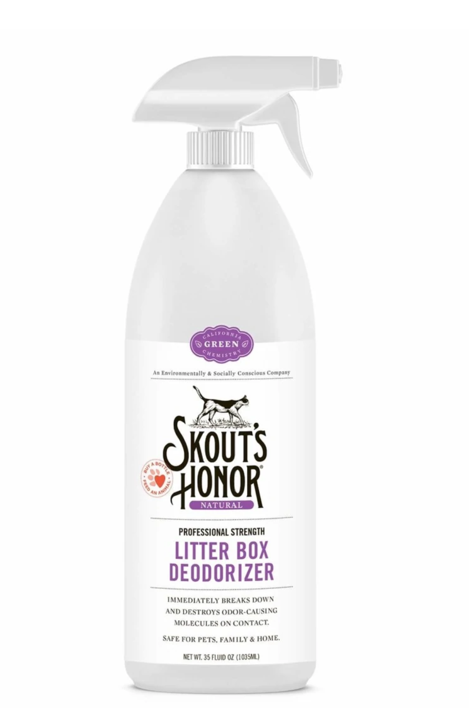 Skout's Honor Litter Box Deodorizer 35oz *