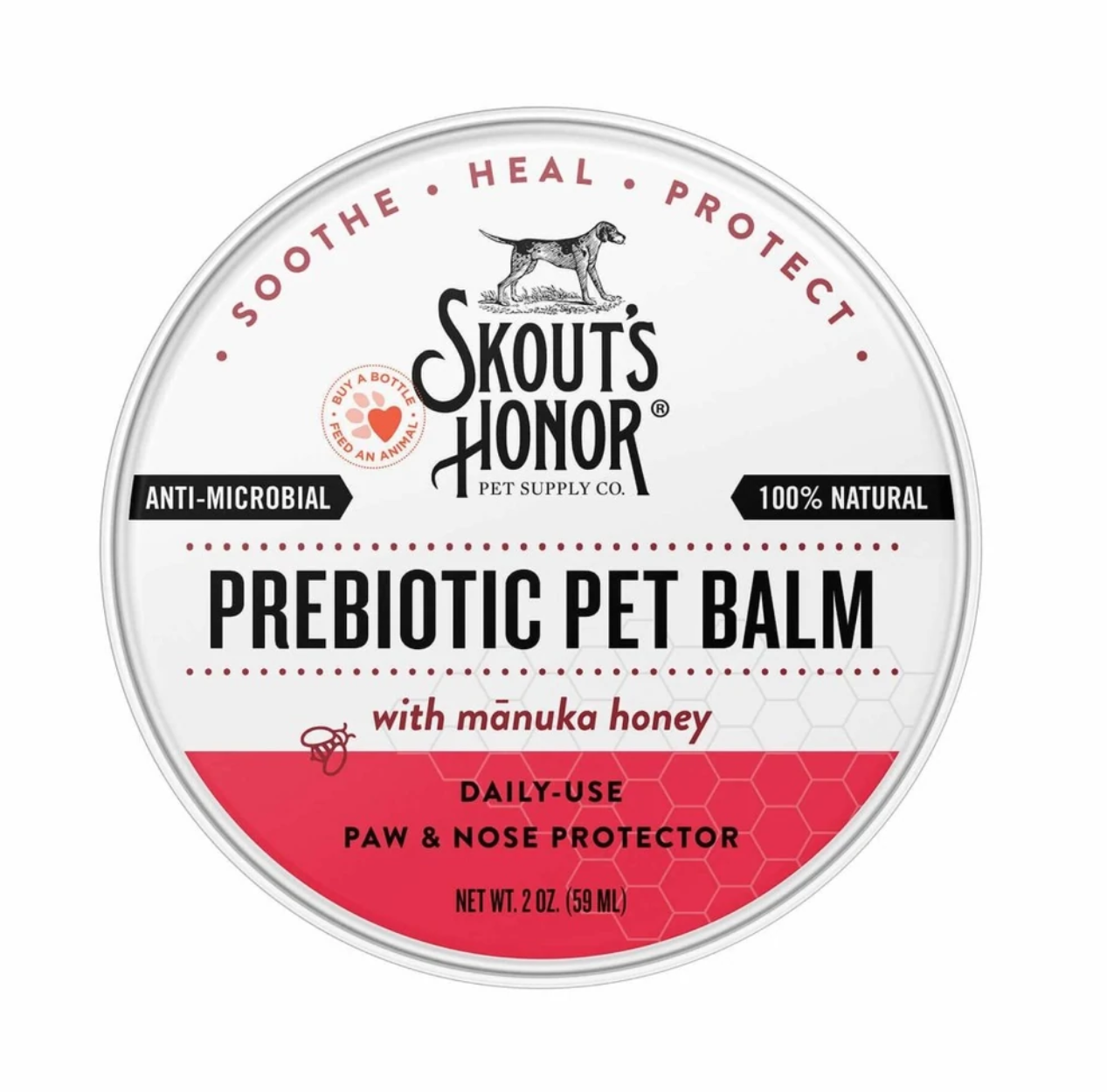 Skout's Honor Prebiotic Pet Paw Balm *