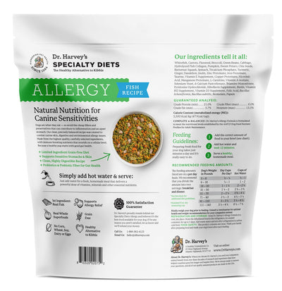 Dr. Harvey's Dog Food - Allergy Fish *