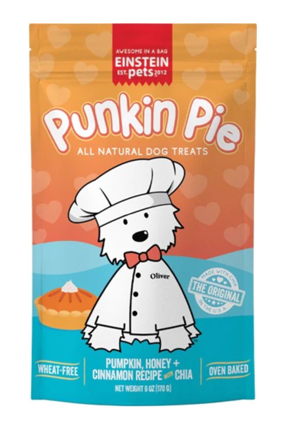 Einstein Dog Treats - Pumpkin Pie *