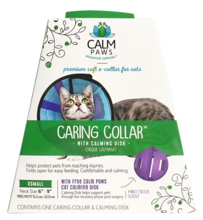 Calm Paws Caring Collar w/Calming Disk for Cats *
