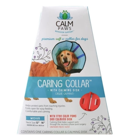 Calm Paws Caring Collar w/Calming Disk for Dogs *