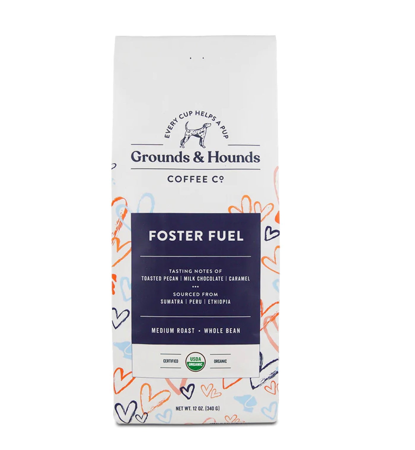 Grounds & Hounds Ground Coffee - Foster Fuel *