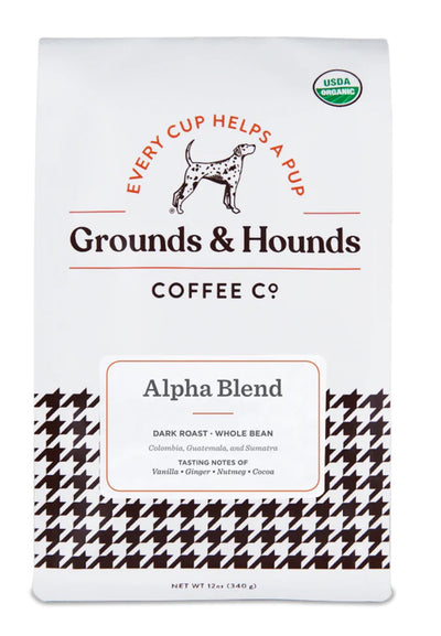 Grounds & Hounds Ground Coffee - Alpha Blend *