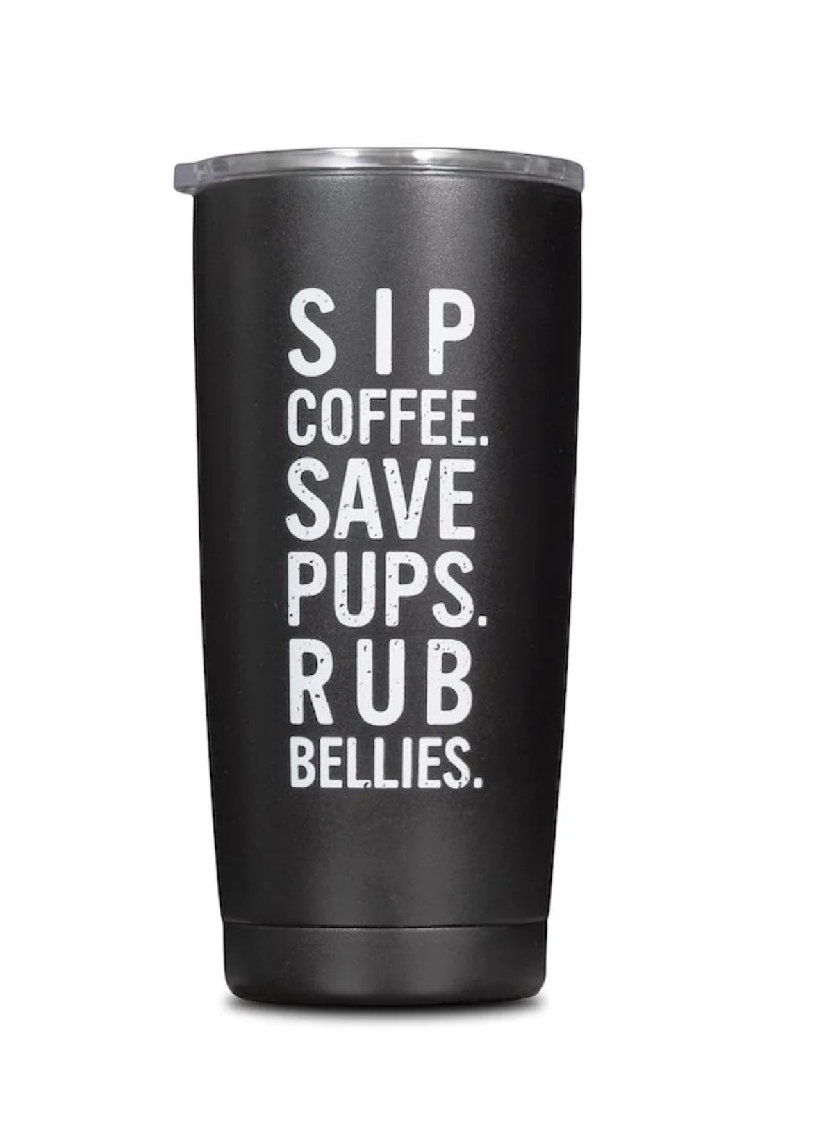 Grounds & Hounds Tumblers - Belly Rub Motto *