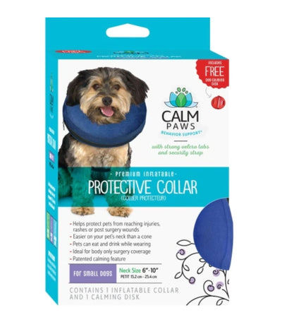 Calm Paws Inflatable Collar w/Calming Disk *