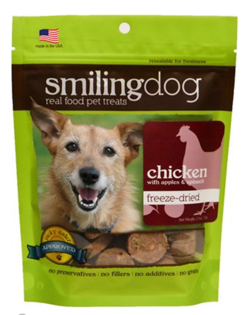 Herbsmith Smiling Dog Freeze Dried Chicken Treats *
