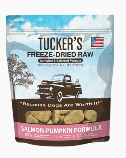 Tucker's Freeze Dried Raw Dog Food - Salmon & Pumpkin *