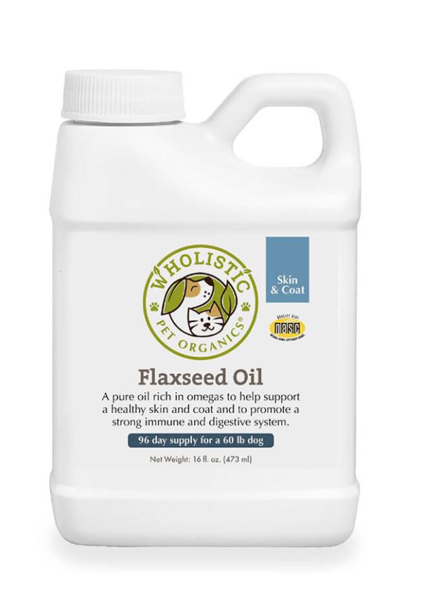 Wholistic Pet Flax Seed Oil *