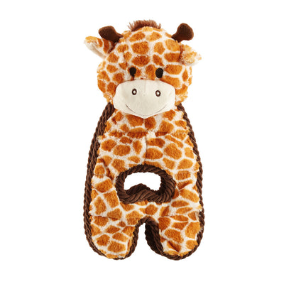 OH Cuddle Tugs Plush Dog Toy - Giraffe *