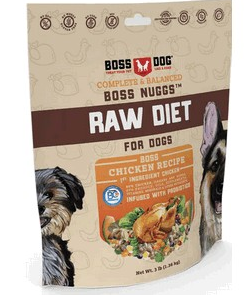 Boss Dog Frozen Raw Nuggets - Chicken *