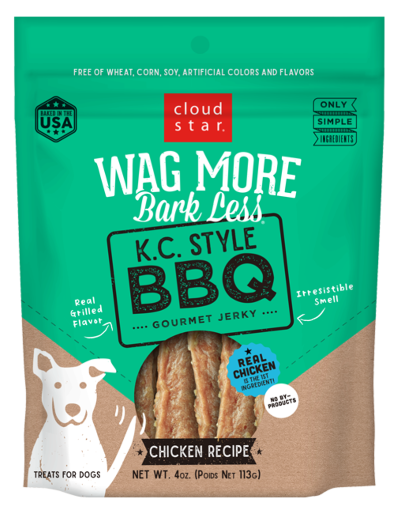 Wagmore Grain Free Jerky - KC Style BBQ Chicken