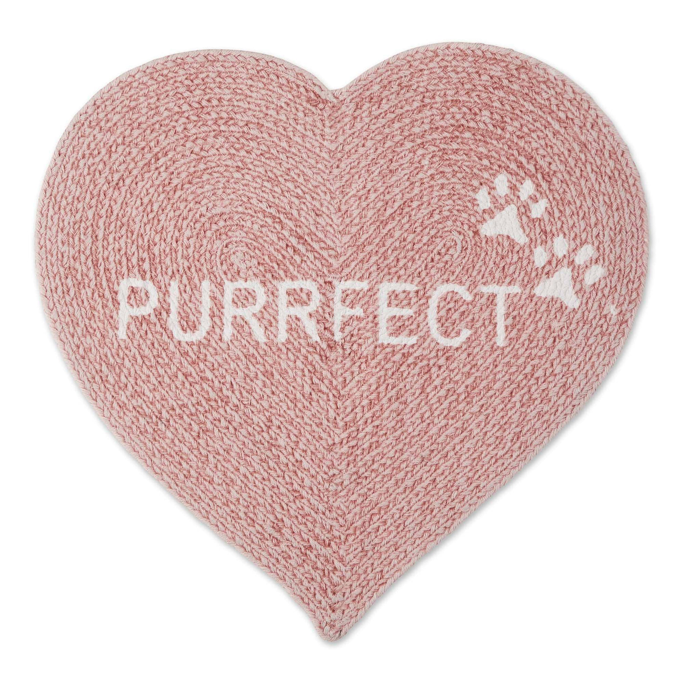 Bone Dry Purrfect Heart Shaped Pet Mat 20X20 *