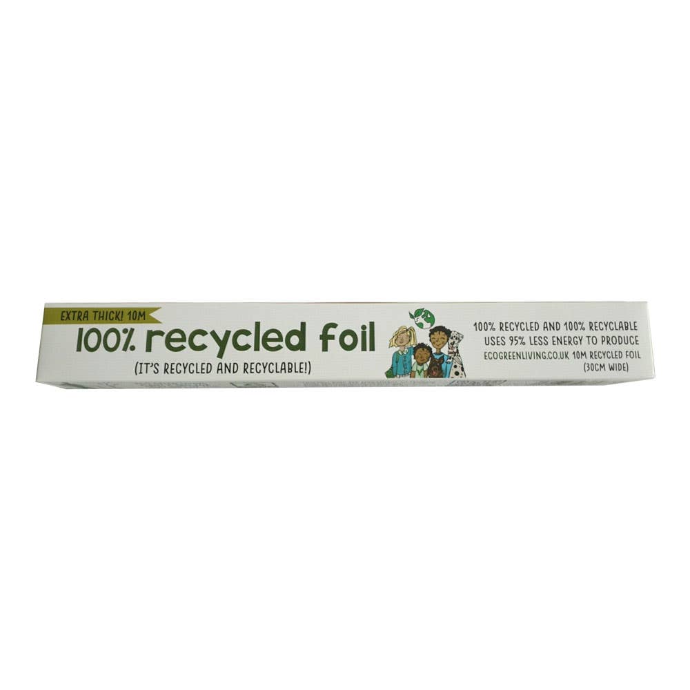 Eco Green Living 100% Recycled Aluminium Foil - 30cm x 10m *
