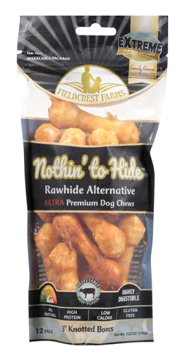 Ethical Fieldcrest Farms Nothin' to Hide Ultra Knotted Bones - Beef *