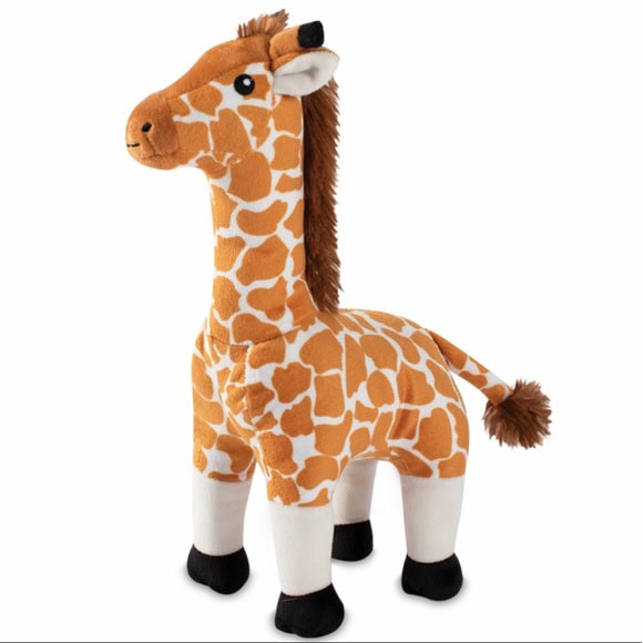 Fringe Giraffe Plush Dog Toy *